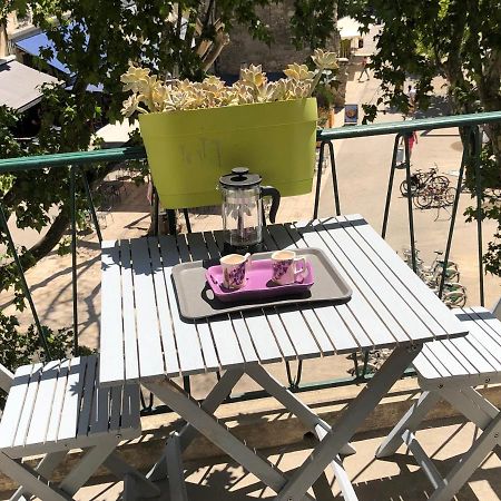 Appartement De Charme Avignon Centre Historique Terrasse Et Balcon Place Pie Eksteriør bilde